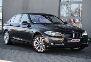 BMW Seria 5 F10-F11 Limuzyna Facelifting 525d 218KM 2015 BMW F10 525D 218PS Full Piękna Brązowa Dociągi HeadUp Lift rej.PL Gwarancja, zdjęcie 30