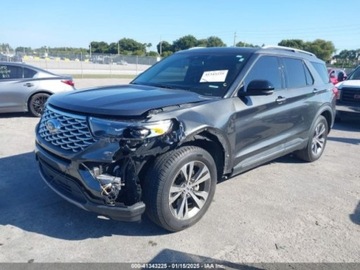 Ford Explorer VI 2020 Ford Explorer 2020r., Platinum, od ubezpieczalni 3.0 Benzyna 365KM, zdjęcie 2