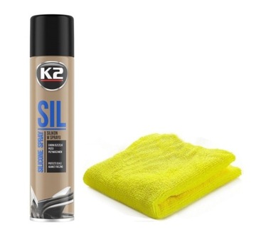 K2 SIL - 100% SILIKON W SPRAYU DO USZCZELEK 300 ML