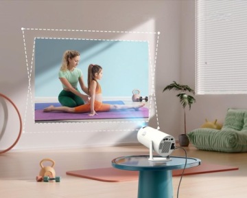 ПРОЕКТОР ПРОЕКТОР ANDROID TV 4K WIFI FULL HD ПОРТАТИВНЫЙ СМАРТ-ДИНАМИК HEELLY