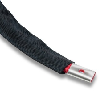 Dragon Winch Синтетический трос 20м 9мм с крюком для лебедки | Красный