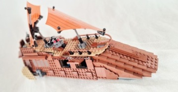 - LEGO Star Wars 75020: Баржа Джаббы * Баржа 100%