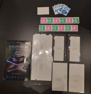 Folia Ochronna NANO do GALAXY Z FOLD 3 ochrona 360 - 2 komplety