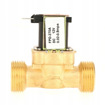 ELEKTRYCZNY ZAWÓR WODNY G3/4 DC 12V ELEKTROZAWÓR