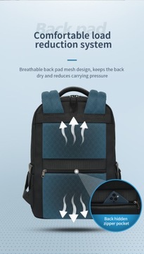 Бизнес-рюкзак TIGERNU для ноутбука T-B9110 15,6