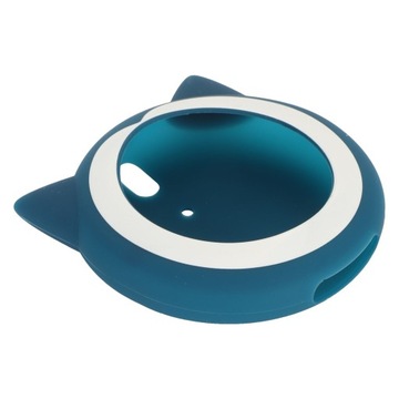 Защитный чехол из силиконового материала для игровой приставки синего цвета.