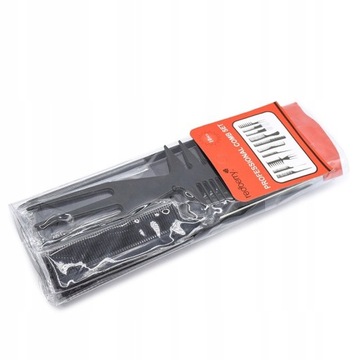 НАБОР ПАРИКМАХЕРСКИХ РАСЧЕСОК, 10 ШТ. В ФОРМАТЕ