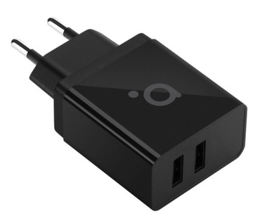 mocna ładowarka 2 porty USB 2.4A 12W