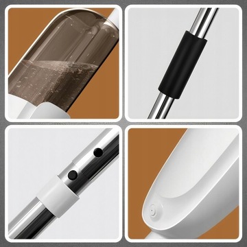 ПЛОСКАЯ ШВАБРА С РАСПЫЛИТЕЛЕМ ДЛИННАЯ 120см 350мл + 3 КАРТРИДЖА ИЗ МИКРОФИБРЫ 3 ШТ.