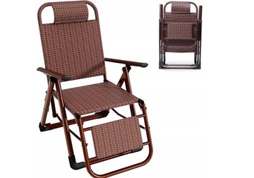 СТУЛ ИЗ РОТАНА Складной стул для ДОМА САДА БАЛКОНА mega DURABLE