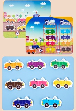 Обучающая книга Монтессори, сенсорное обучение, манипулятивная игра для детей