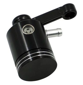 ZBIORNICZEK PŁYNU HAMULCOWEGO TŁOK ALUMINIOWY HAMULEC SPRZĘGŁO CZARNY