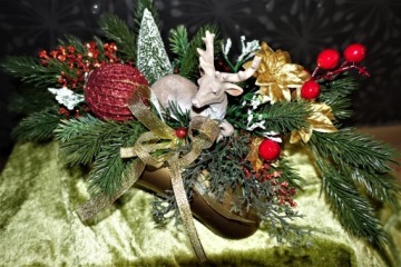 Рождественская улица для могилы CEMETERY RENEWAL безделушки