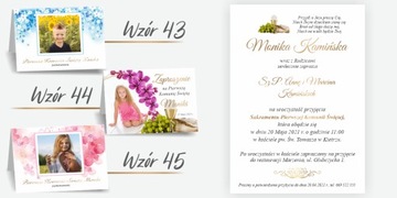 ПРИГЛАШЕНИЯ к первому причастию с фотографией Персо