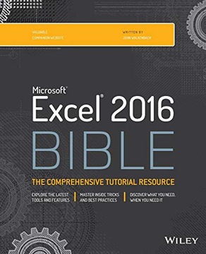 EXCEL 2016 BIBLE - John Walkenbach [KSIĄŻKA]