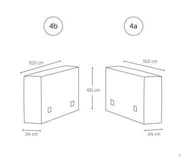 Модульный угловой диван MODUL Set 4 для гостиной
