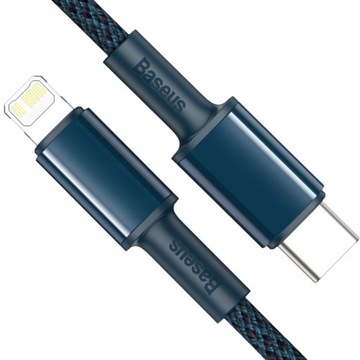 BASEUS KABEL USB-C SZYBKIE ŁADOWANIE DO LIGHTNING IPHONE PRZEWÓD PD 20W 2M