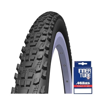 Opona rowerowa 27.5 i dętka 27.5 x 2.10 54-584 zestaw do roweru opony dętki