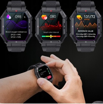 Умные часы Mapark SMARTWATCH K55 черные