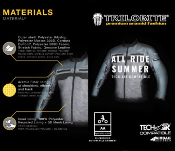 Summer Mesh Trilobite All Ride Summer Jacket Л
