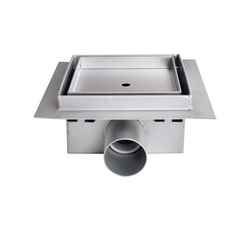 ODPŁYW KWADRATOWY KWADRAT MINIMALIZM KRATKA PRYSZNICOWA 12X12 CM Befliesbar