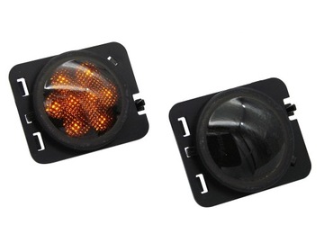 Obrysówki lampki boczne kierunkowskazy Jeep Wrangler JK 2007-18 LED obrysy
