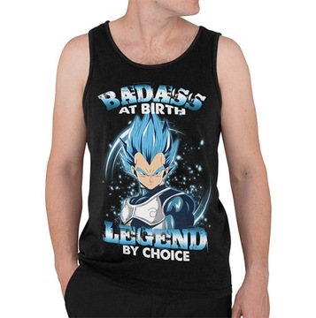 TANK TOP DRAGONBALL BADASS AT BIRTH LEGEND