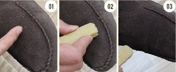 GUMKA DO CZYSZCZENIA ZAMSZU I NUBUKU