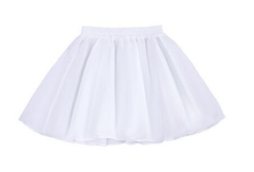 BGS* Эластичная юбка для балета и танцев из шифона 98–116