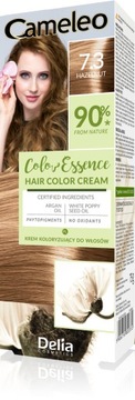 DELIA Color Essence krem koloryzujący włosy/henna ziołowa, 75 g 7.3 ORZECH