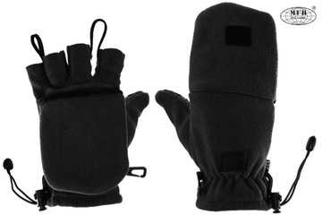 ЗИМНИЕ ВОЕННЫЕ ФЛИСОВЫЕ ПЕРЧАТКИ MFH С КЛАПАНОМ XXL