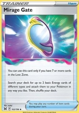 Karty Pokemon (LOR 163) Mirage Gate