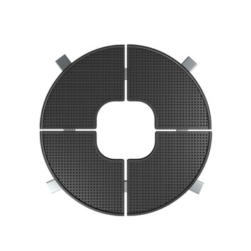 Платформа-основание для цветочных горшков, колеса, 250кг Qvant BK