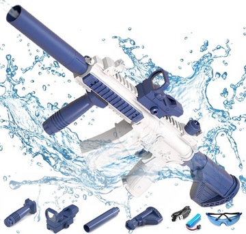 MOCNY PISTOLET NA WODĘ AUTOMATYCZNY STRZELANKA ZEWNĘTRZNY ZABAWKA 500CC