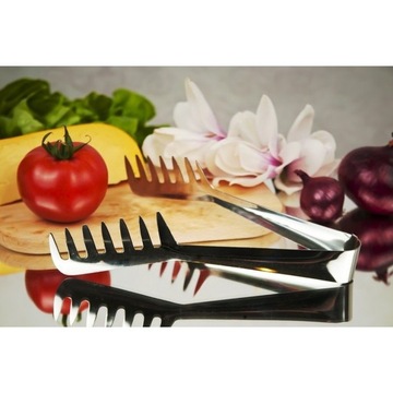 Стальные кухонные щипцы для спагетти