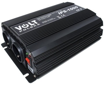 PRZETWORNICA SAMOCHODOWA AKUMULATORA 12V 230V 700W 1000W VOLT POLSKA + USB