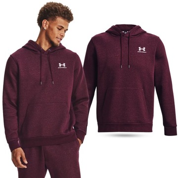 BLUZA MĘSKA Z KAPTUREM UNDER ARMOUR DRESOWA SPORTOWA BAWEŁNA 1373880