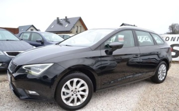 Seat Leon III ST 1.6 TDI CR 105KM 2015 Seat Leon Bezwypadkowy - DSG - Niski przebieg - Super Stan - 1 wlasciciel, zdjęcie 11