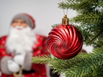 Небьющиеся шары «РОЖДЕСТВЕНСКАЯ ЁЛКА», узор, 100 шт. НАБОР для елочных игрушек.