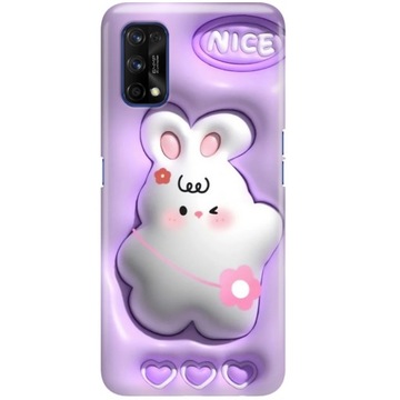 ETUI do REALME 7 PRO Iluzja Trójwymiaru Zwierzątka Wzory