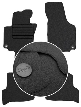 VW Golf Plus 2005-2014 Wycieraczki welurowe