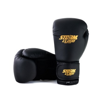 StormCloud Rękawice Bokserskie Rookie Czarne/Złote 14oz