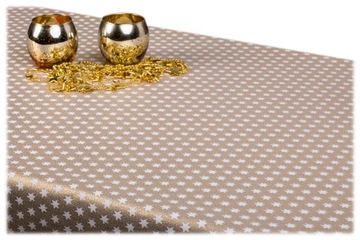 Скатерть ПЯТЕНОСТОЙКАЯ 110х120 РОЖДЕСТВЕНСКИЙ PLN дорогая М