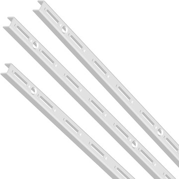Одинарная белая рейка 50 см DIY Element System GMBH