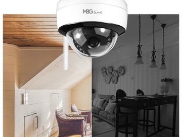 Уличная IP-камера H265 UHD 5MPIX WIFI КУПОЛЬНАЯ