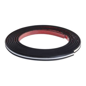 Listwa ozdobna taśma 18mm 5m chrom / czarna