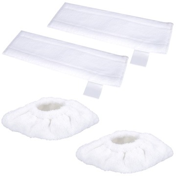 4x Ściereczki mop do Parownicy Karcher SC EasyFix KPL SC1 SC2 SC3 SC4 SC5