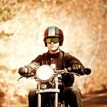 ВИНТАЖНЫЕ МОТОЦИКЛОВЫЕ ОЧКИ ДЛЯ ПИЛОТОВ КОЖАНЫЕ ОЧКИ