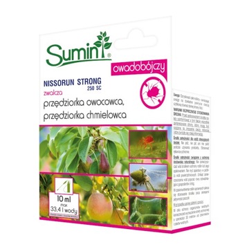 Nissorun Strong 250SC 10ml Sumin na przędziorka