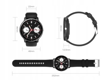 SMARTWATCH zegarek SPORT inteligentna bransoleta